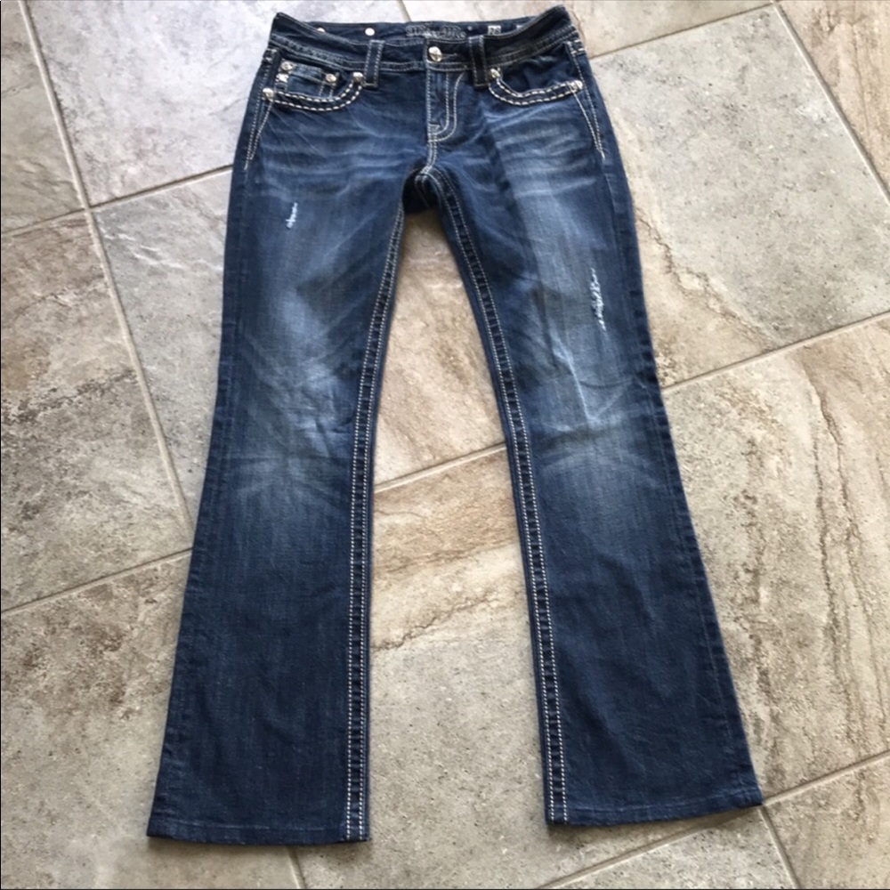 Miss Me Signature Boot Cut sz.28,32in.inseam - Picture 2 of 9